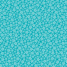 Core' dinations patterned single-sided 12x12" teal flower