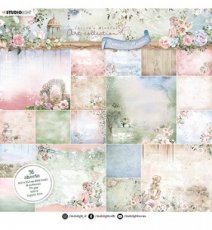 Paper pad Background patterns Romantic Moments nr.96
