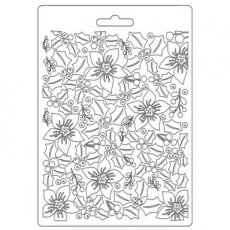 Poinsietta's en hulst A5