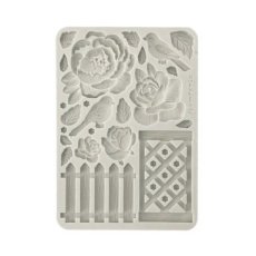 House of Roses A5 Silicon Mold Fence