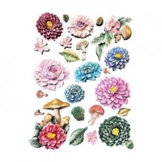 KACMA570 Master of Magic A5 Silicon Mould Peony