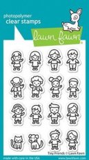 LF2506 Lawn Fawn Tiny Friends Clear Stamps