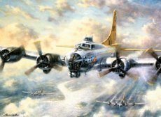PAL21 Painting by numbers FLYING FORTRESS