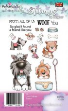 (22)  PD7264 Woof You Clear Stamps