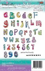 Funky Alphabet A5 Clear Stamps