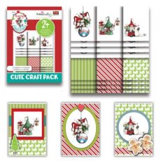 Gnome Ho Ho Cute Craft Topper Pack
