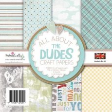 All About The Dudes 6x6 Inch Paper Pack