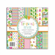Polkadoodles Tropical Fever 6x6 Inch Paper Pack