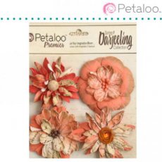 (13d) Petaloo 1479-317 Petaloo Wild Blossoms Paprika