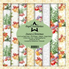 PF145 Paper Favourites Snowy Christmas 6x6 Inch Paper Pack