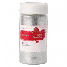 Large Glitter Pots (250g) - Silver