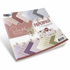 PMPP10041 Paperpack - Precious Marieke - Painted Pansies