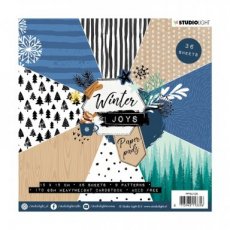 Studio Light • Paper pad 15x15cm Winter joys nr.128