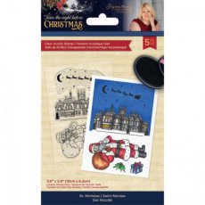 Crafter's Companion Twas the Night Before Christmas Clear Stamps St. Nicholas