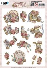 SB11005 3D Push out Sheet - Amy Design - Sewing Serenity - Stitching