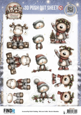 Whimsical Christmas - Furry Friends