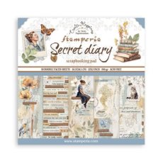 Create Happiness Secret Diary 12x12 Inch Paper Pack