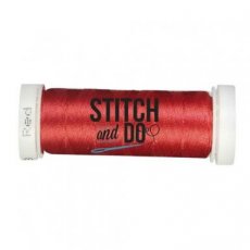 Stitch & Do 200 m - Linnen - Red