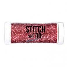 Stitch and Do Sparkles Embroidery Thread Red