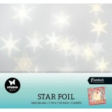 Studio Light • Essentials Star Foil 5 Sheets