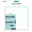 SL-ES-STAMP764 Verjaardag Teksten Essentials Clear Stamp