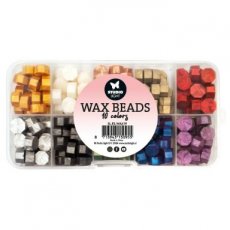 SL-ES-WAX19 Wax Beads Metallic Colors 10x7g