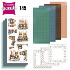 SPDO145 Sparkles 145 - Berries Beauties - Winter Bunnies