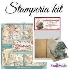 Stamperia Kit House of Journals + Imagine paperpad
