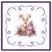STDO243 Stitch and Do 243 - Berries Beauties - Pastel Purple Christmas