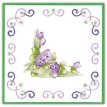 STDO255 Stitch and Do 255 - Precious Marieke - Purple Blossom