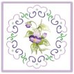 STDO255 Stitch and Do 255 - Precious Marieke - Purple Blossom