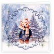 STDOPP006 Stitch and Do Cards 6 - Berries Beauties - Winter Bears