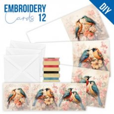 Stitch and Do Cards 12 - Berries Beauties - Beautiful Birds