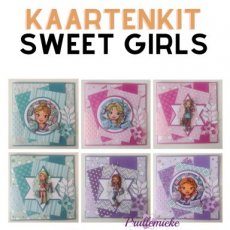 Kaartenkit Sweet Girls