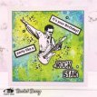 VIS-ROS-01 Rock Star 4x6 Inch Stamp Set