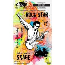 Rock Star 4x6 Inch Stamp Set