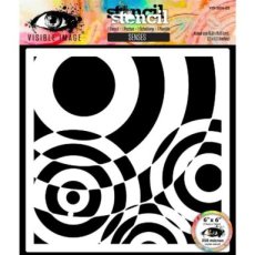 Senses 6x6 Inch Stencil