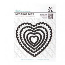 Nesting Dies - Scalloped Heart