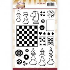 Clear Stamps - Yvonne Creations - Good Old Days - Games