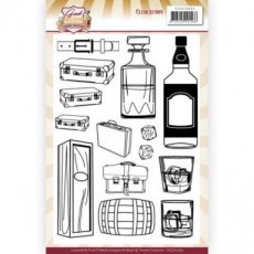 YCCS10062 Clear Stamps - Yvonne Creations - Good Old Days - Whiskey