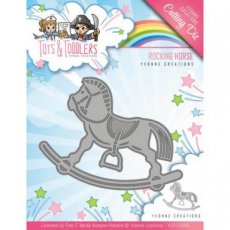 Die - Yvonne Creations - Tots and Toddlers - Rocking Horse