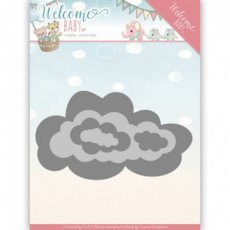 YCD10137 Nesting Clouds - Welcome Baby - Snijmal