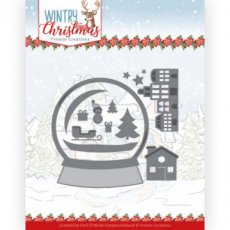 Dies - Yvonne Creations - Wintery Christmas - Snowman in snow globe